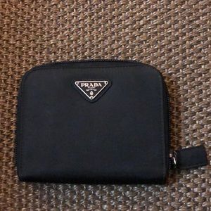 Black Prada Wallet